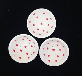 کاسه ژاپنی طرح قلب ریز