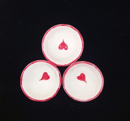 کاسه ژاپنی طرح قلب